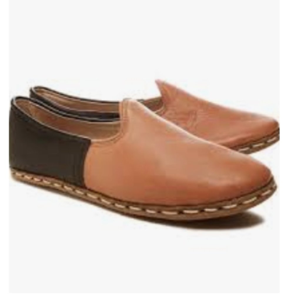 Sabah Black and Tan Size 8
